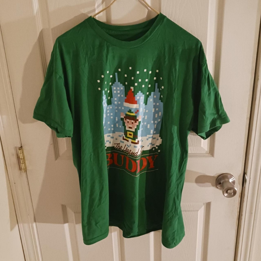 The Legend of Buddy Green Christmas 8 Bit T-shirt